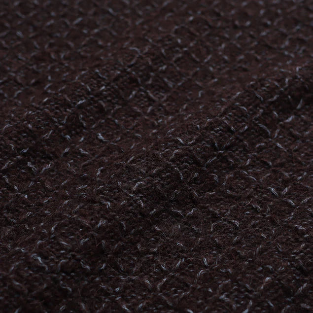 KIER KNITTED DIAMOND CABLE POLO