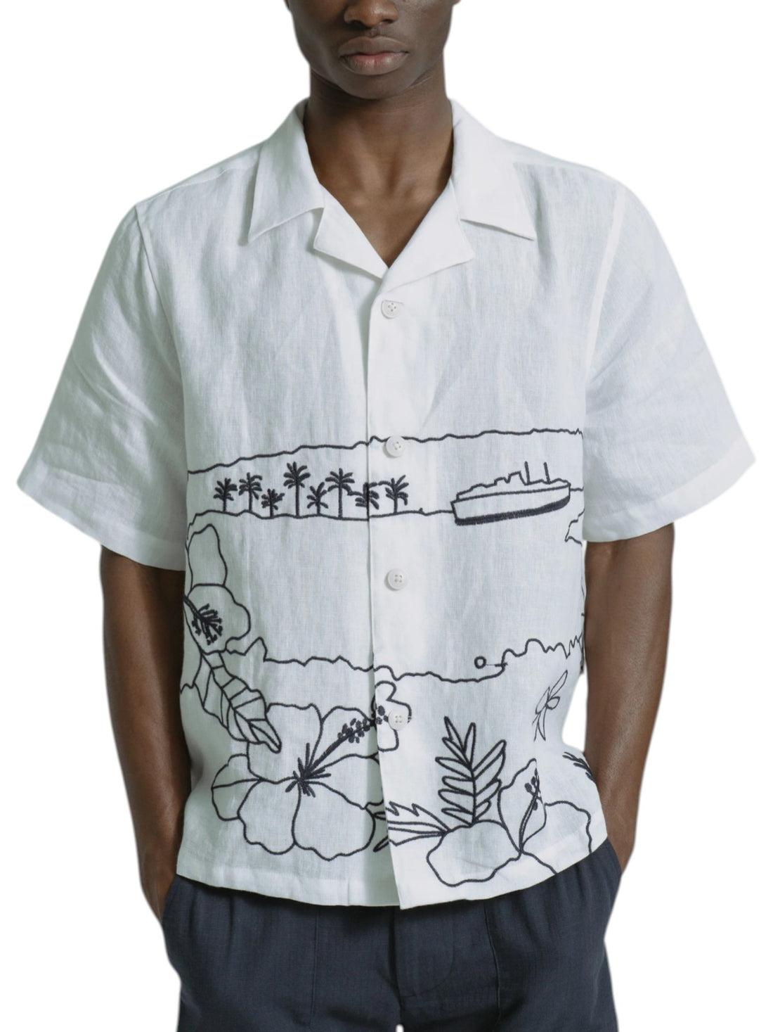 EMBROIDERED VELOSO SHIRT