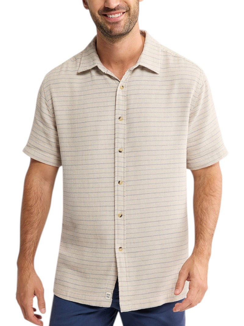 OASIS TEXTURED SHIRT - L.E. &amp; Chalk