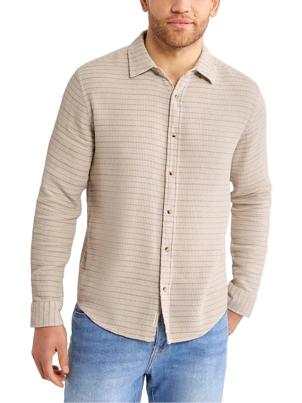 OASIS LONG SLEEVE BUTTON UP