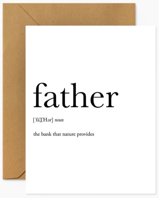 FATHER'S DEFINITION