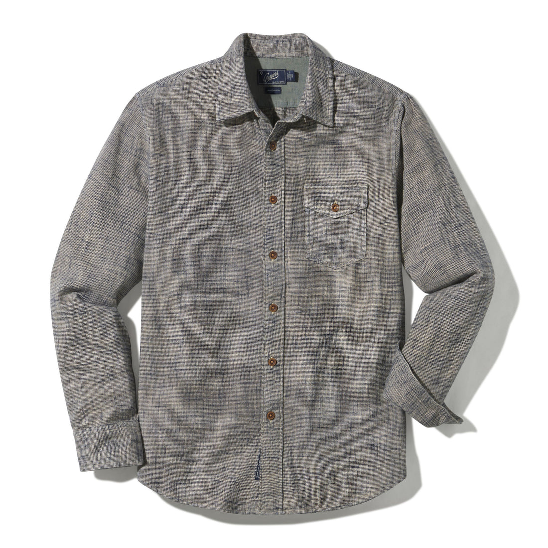 LINEAR SLUB TWILL SHIRT