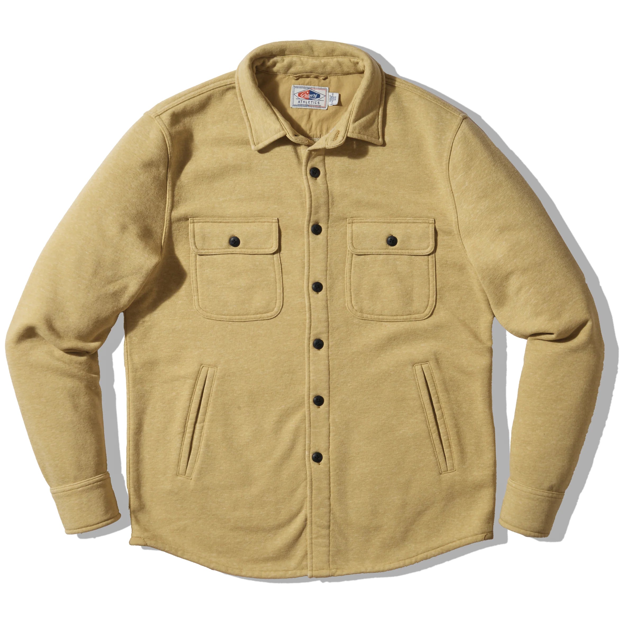 NOLAN MARLED FLEECE CPO SHIRT