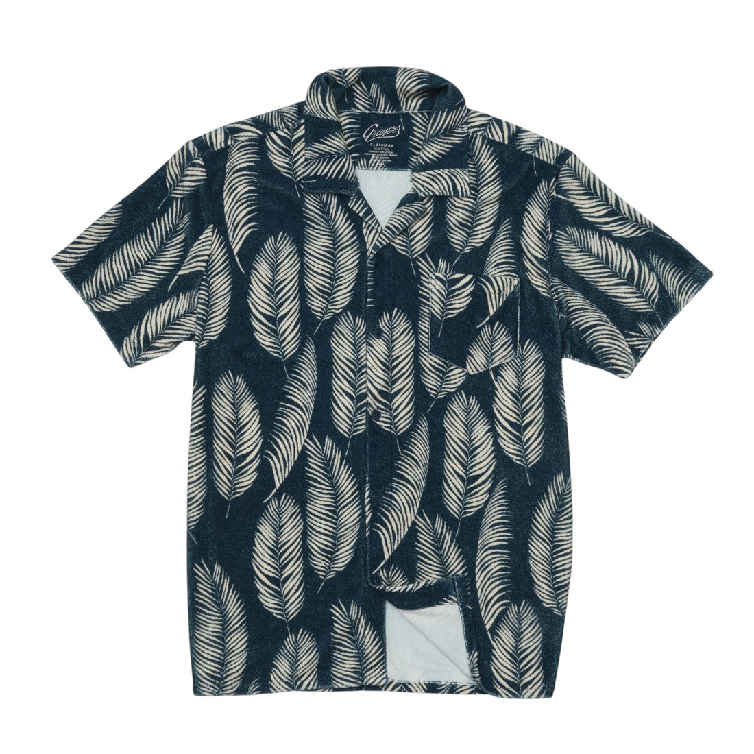 RIVIERA TERRY BUTTON SHIRT