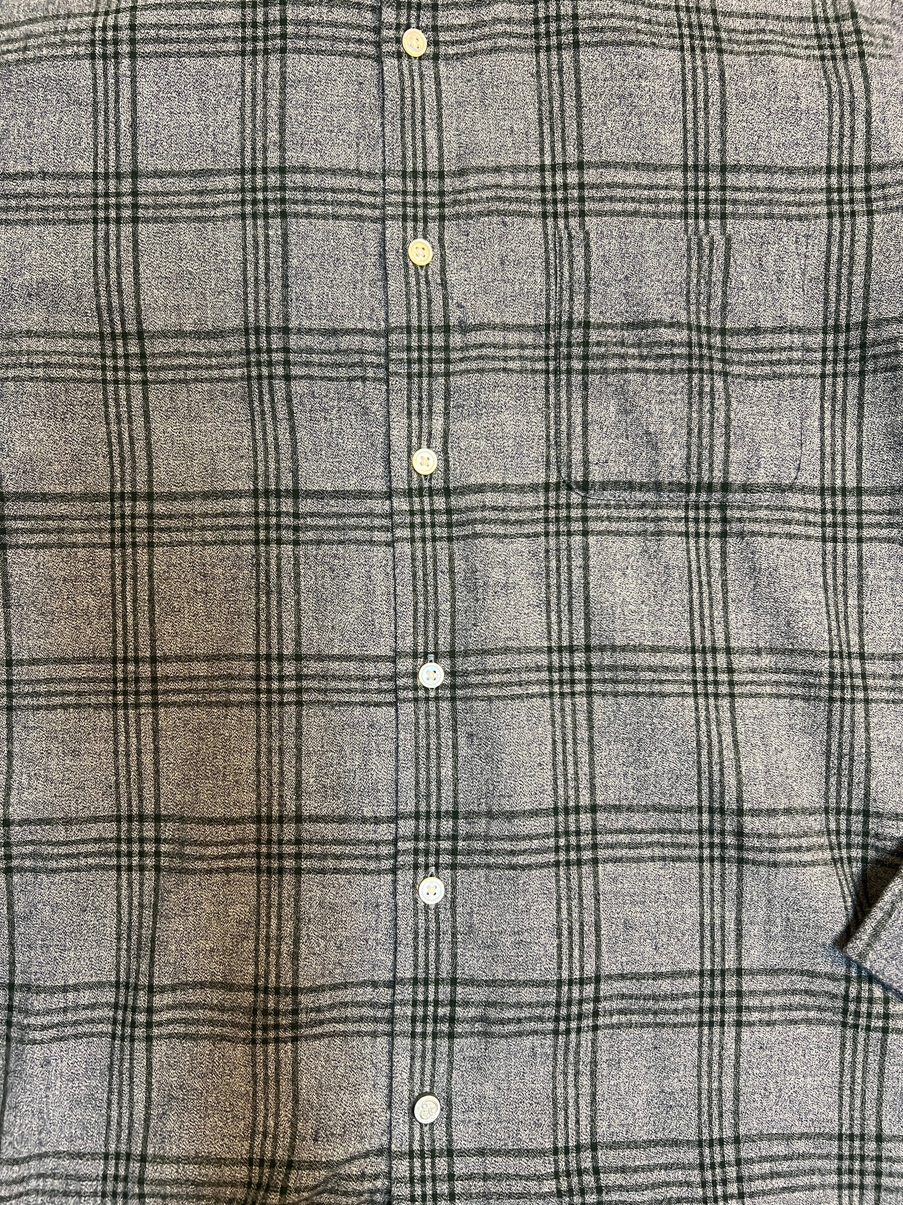 STRAIGHT COLLAR LONG SLEEVE SHIRT