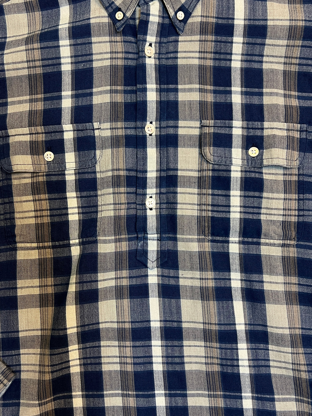 POPOVER BUTTON DOWN COLLAR SHIRT - L.E. &amp; Chalk