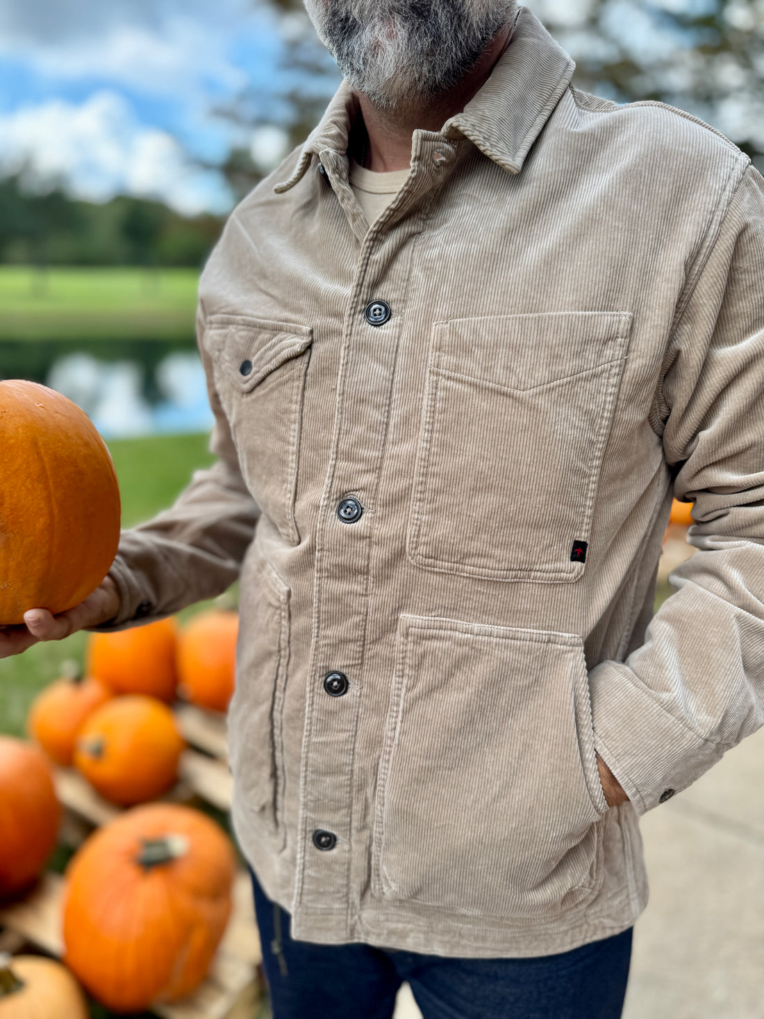 PILE-LINED CHORE COAT