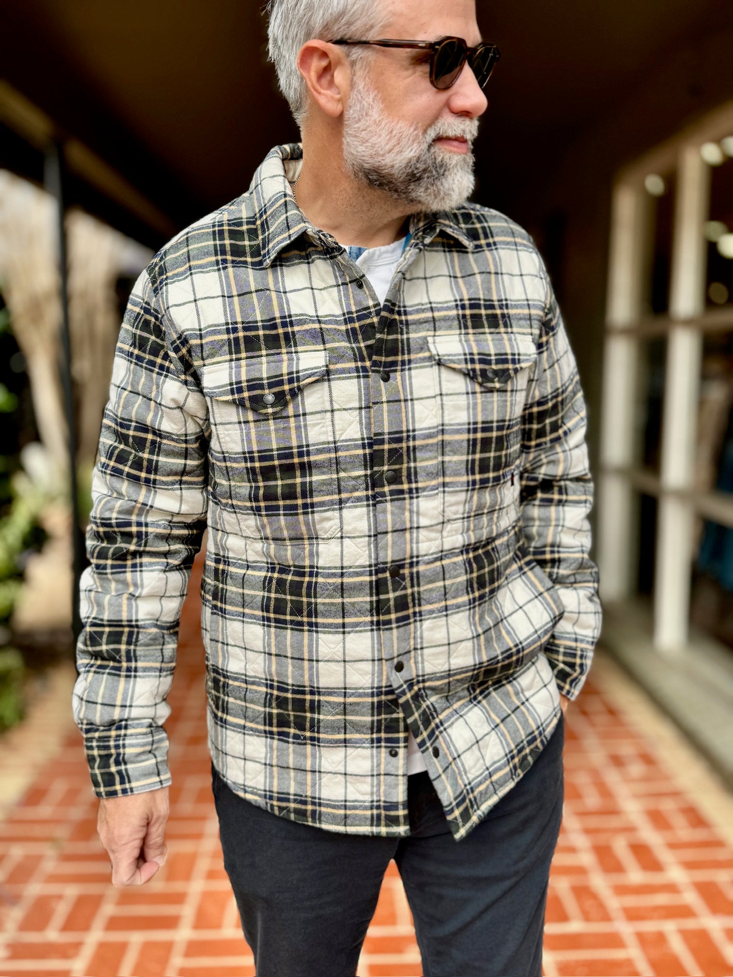 QLTD FLANNEL SHIRTJACKET