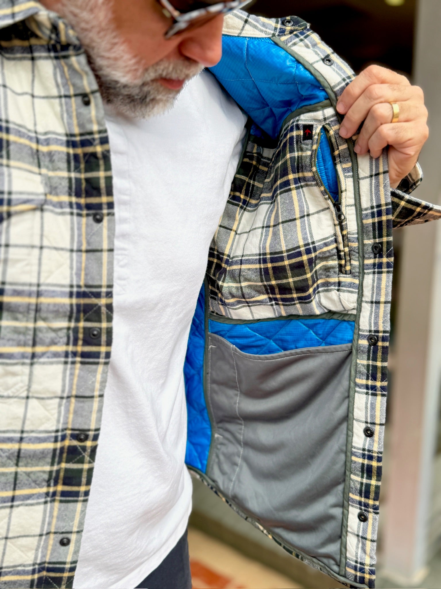 QLTD FLANNEL SHIRTJACKET