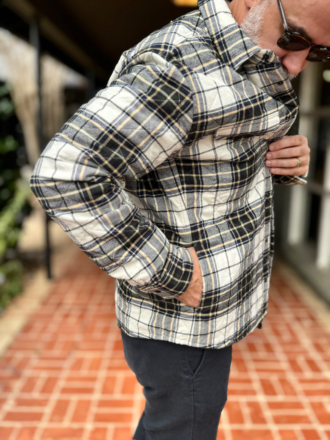 QLTD FLANNEL SHIRTJACKET