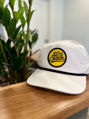CIRCLE SCRIPT ROPE HAT