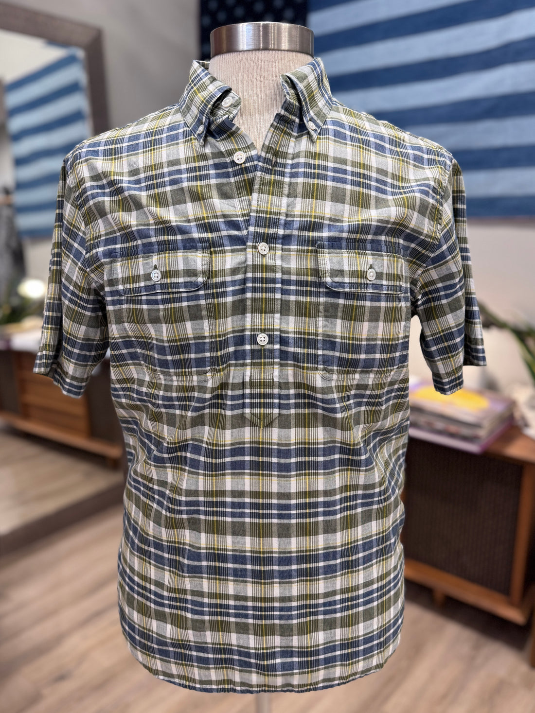 POPOVER BUTTON DOWN SS SHIRT