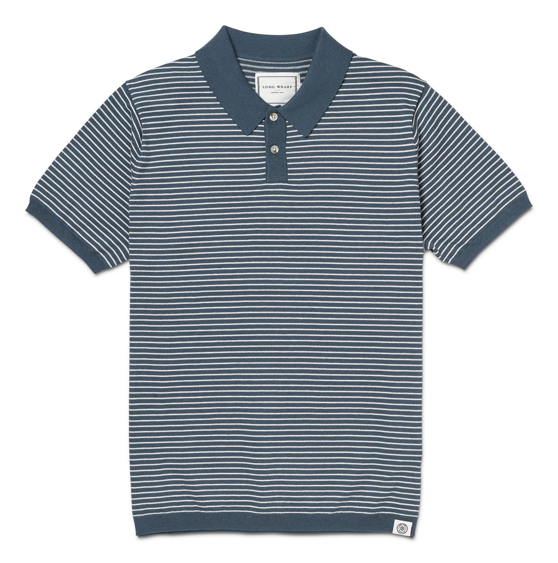 SEAWELL STRIPED KNIT POLO