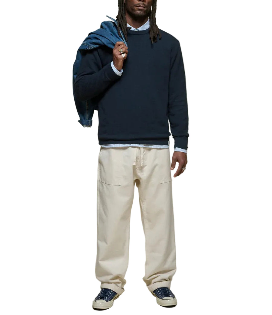 LIGHTWEIGHT WAFFLE KNIT SWEATER - L.E. &amp; Chalk