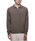 MERINO WOOL CASHMERE KNITTED POLO - L.E. & Chalk
