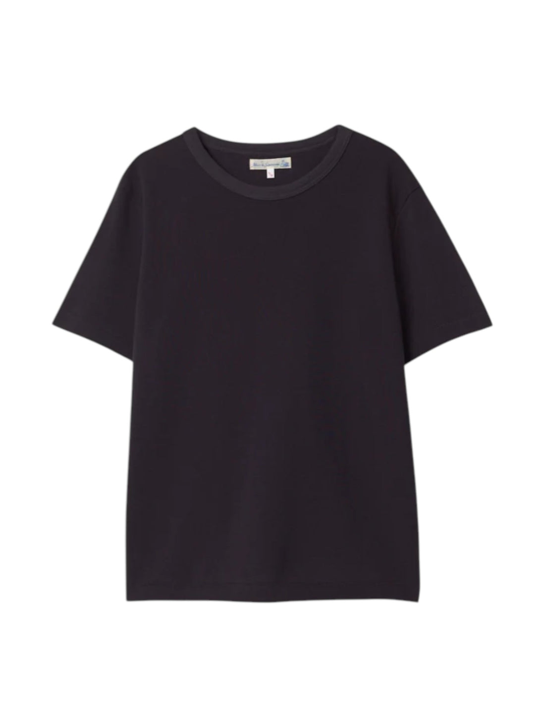 214PK Loopwheeled Relaxed Fit Pikée T-Shirt - L.E. &amp; Chalk