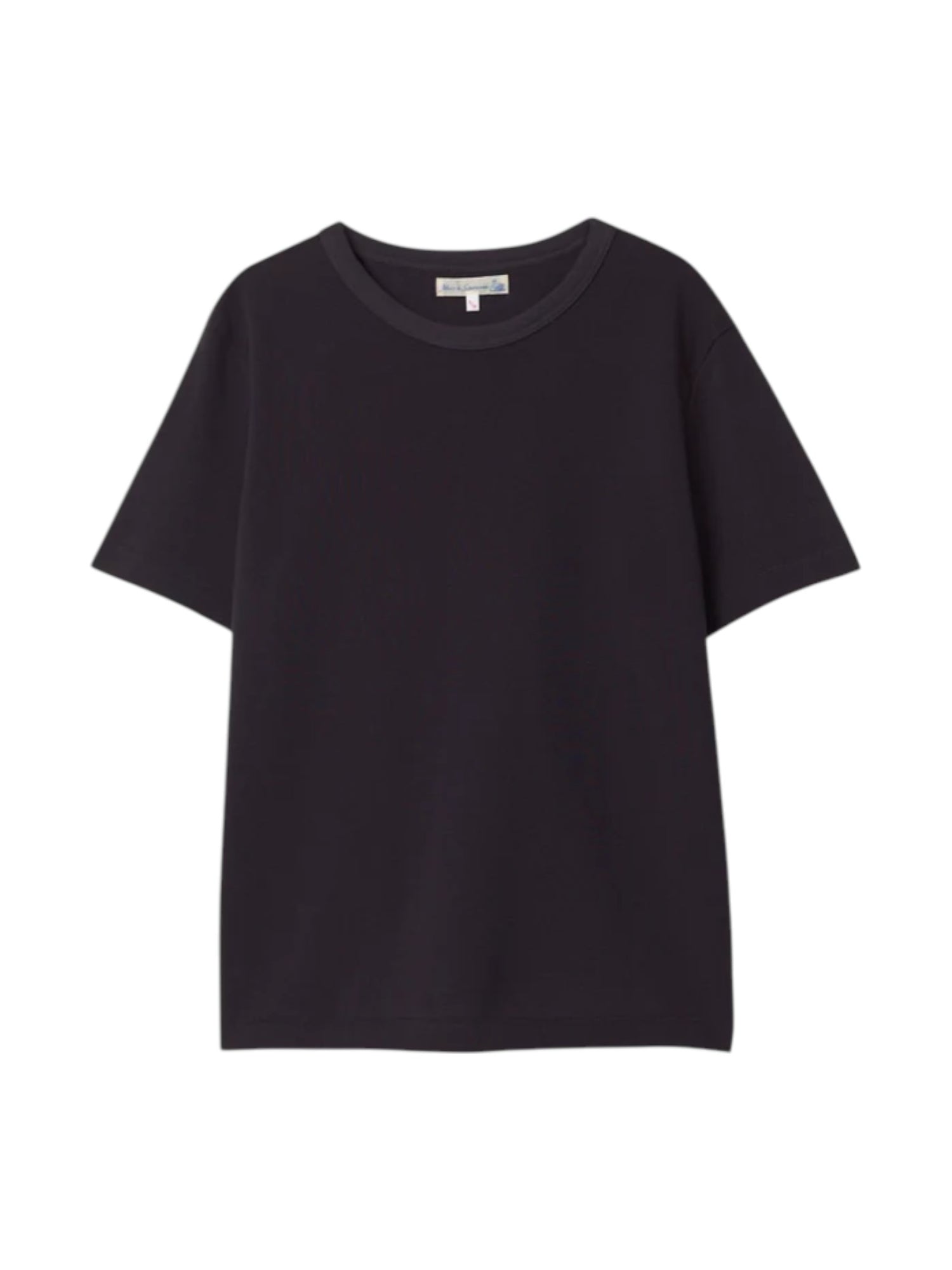 214PK Loopwheeled Relaxed Fit Pikée T-Shirt - L.E. &amp; Chalk