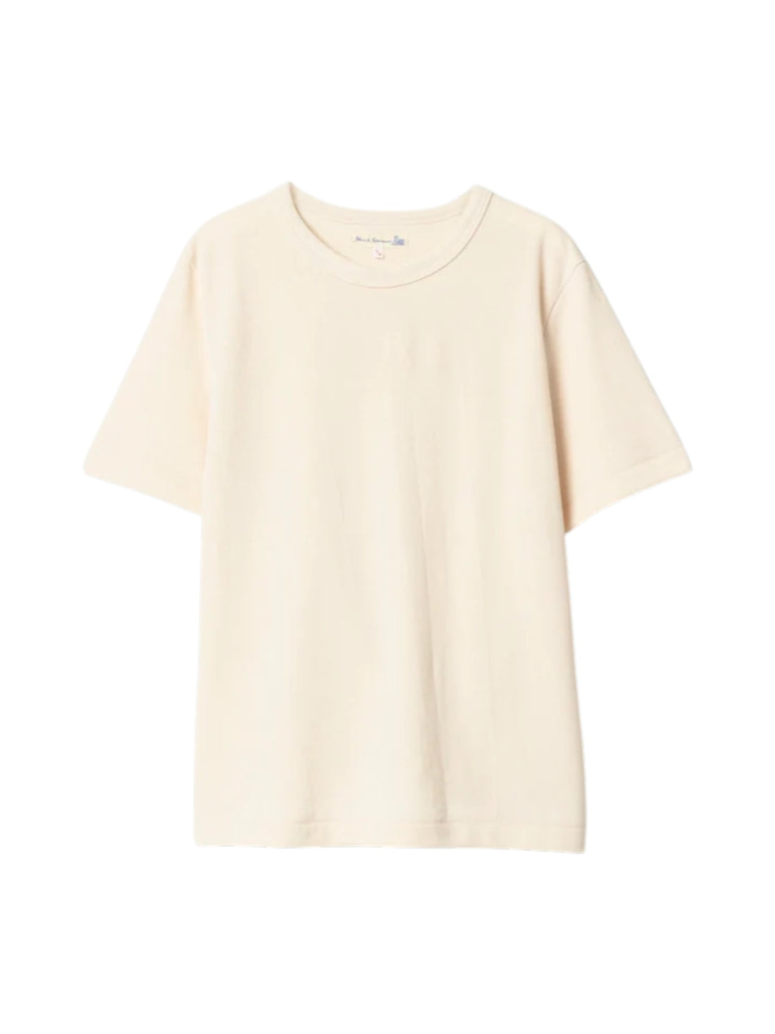 214PK Loopwheeled Relaxed Fit Pikée T-Shirt - L.E. &amp; Chalk