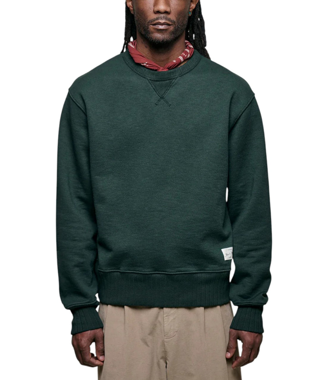 RUGGED FLEECE COTTON SWEATSHIRT