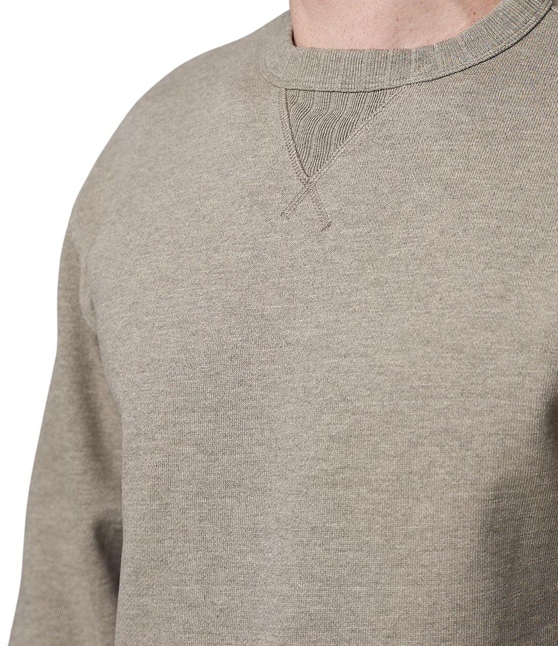RUGGED FLEECE COTTON SWEATSHIRT