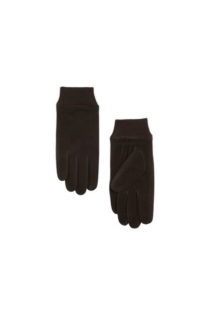 SUEDE RIB GLOVES