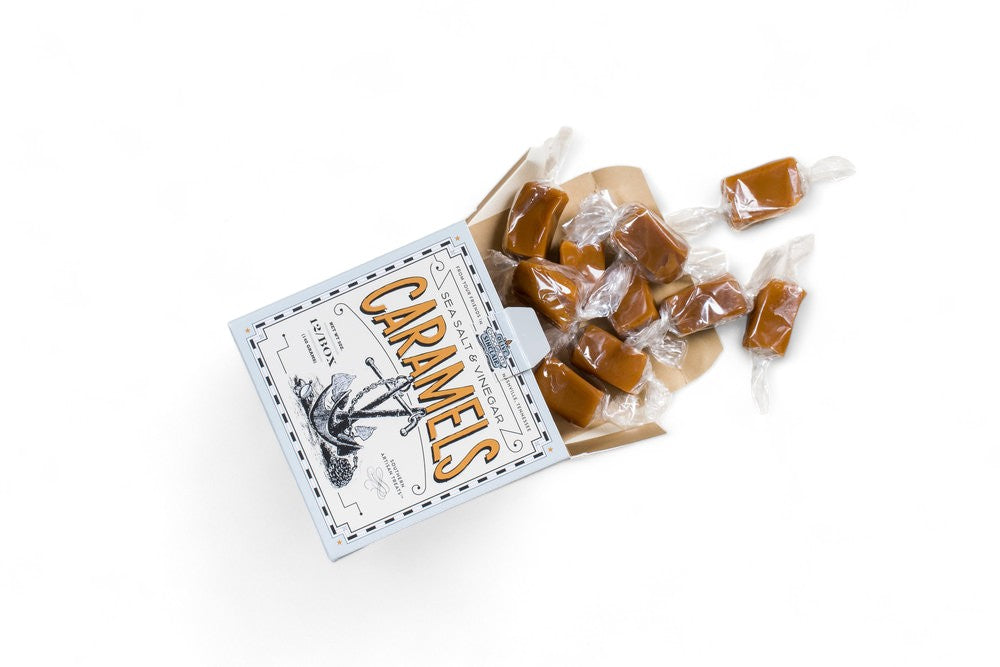 SALT &amp; VINEGAR CARAMELS