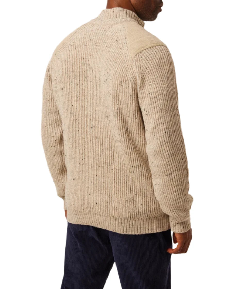 MERINO WOOL FOXTON QUARTER ZIP