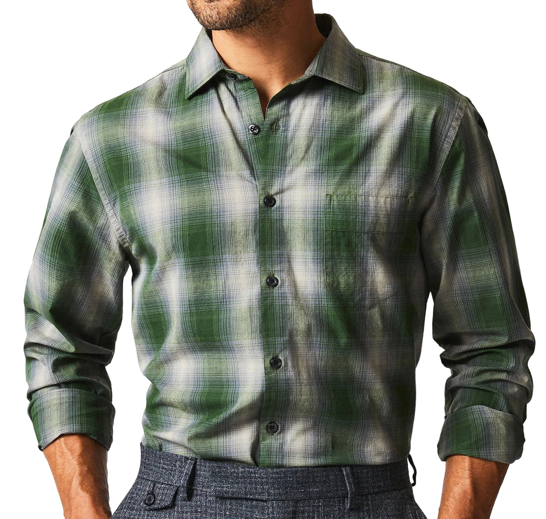 SHADOW PLAID TUSCUMBIA SHIRT