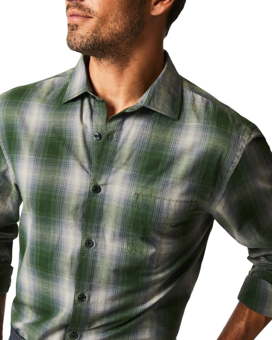 SHADOW PLAID TUSCUMBIA SHIRT