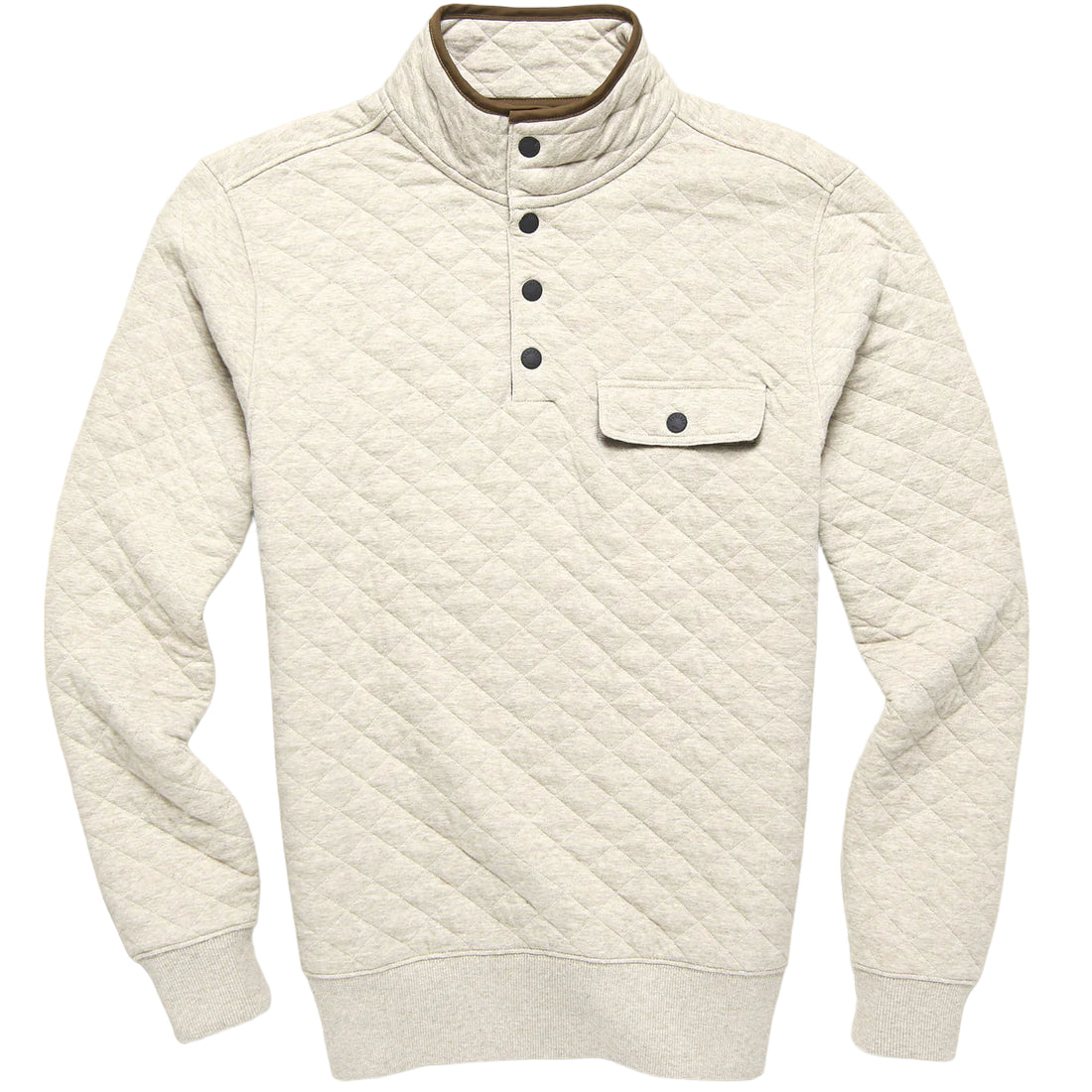 EPIC QUILTED FLEECE PULLOVER