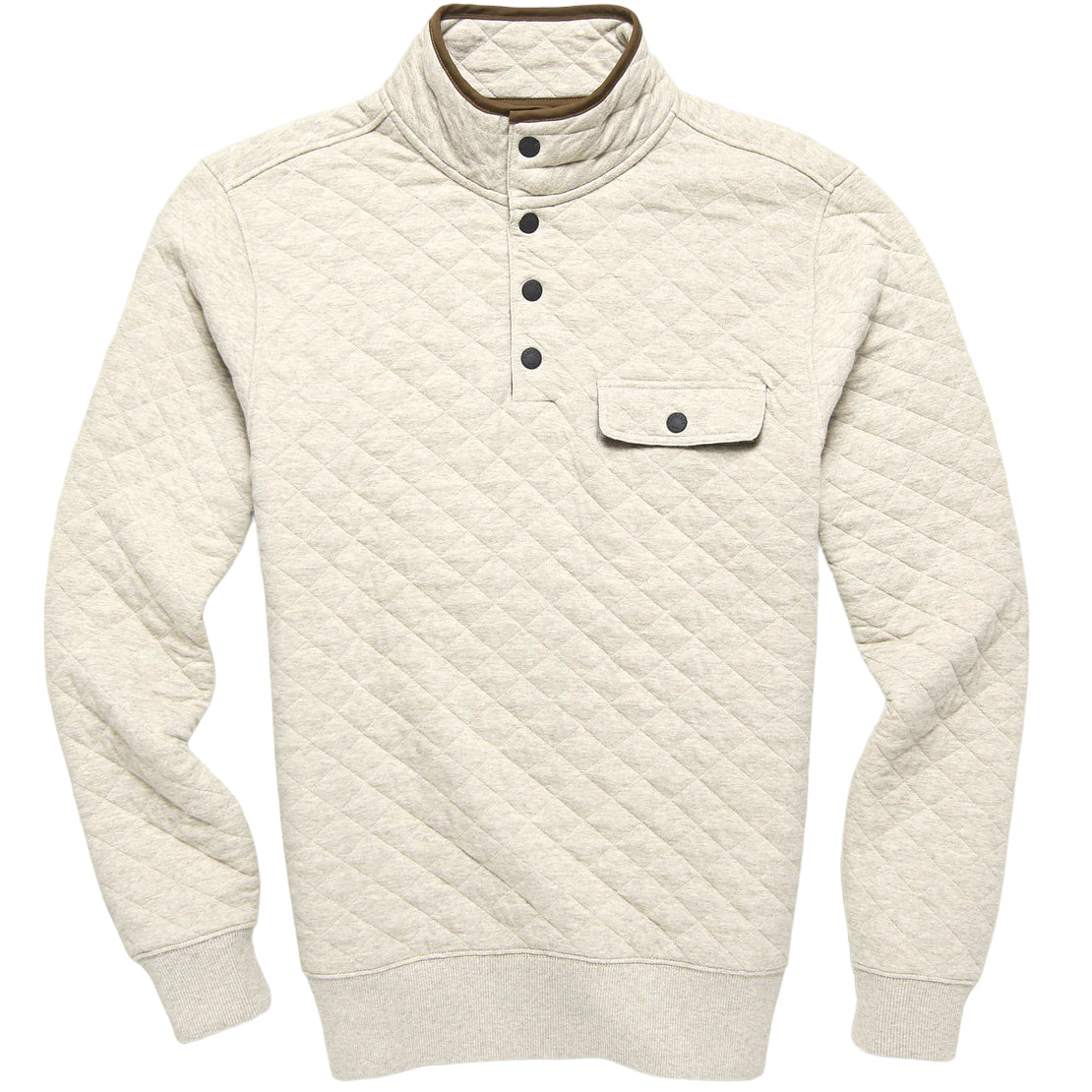 EPIC QUILTED FLEECE PULLOVER
