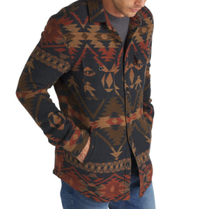 SOUTHWESTERN STONEWASHED SHIRT JACKET