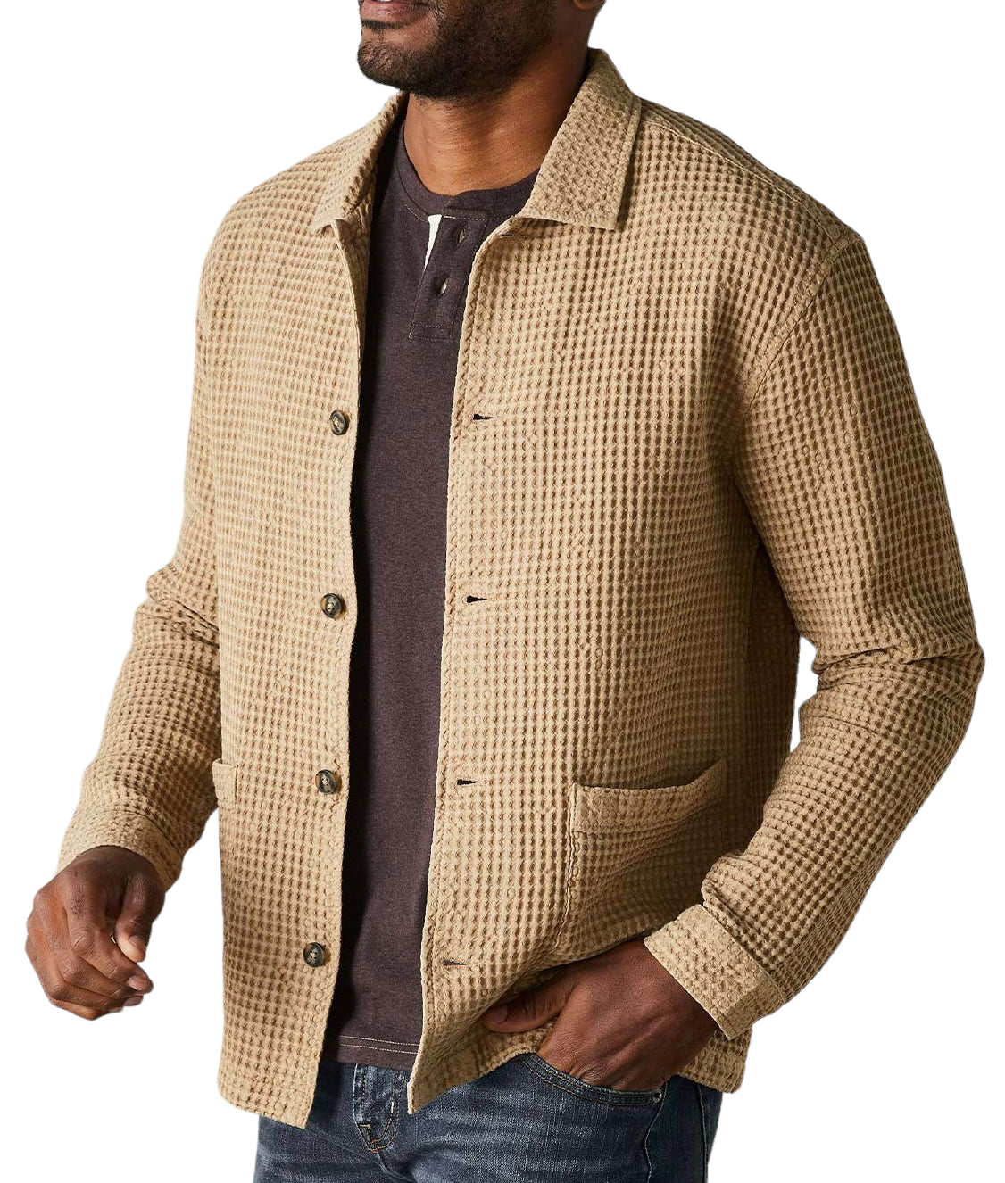 MOUNTAIN WAFFLE CHORE COAT