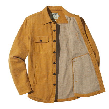 FLANNEL TWILL SHIRT JACKET