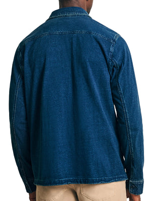 JERSEY SHIRT JACKET