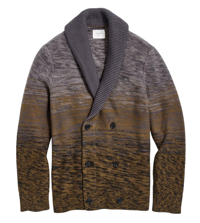 GRADIENT STRIPE CARDIGAN