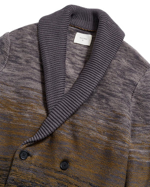 GRADIENT STRIPE CARDIGAN | L.E. & Chalk