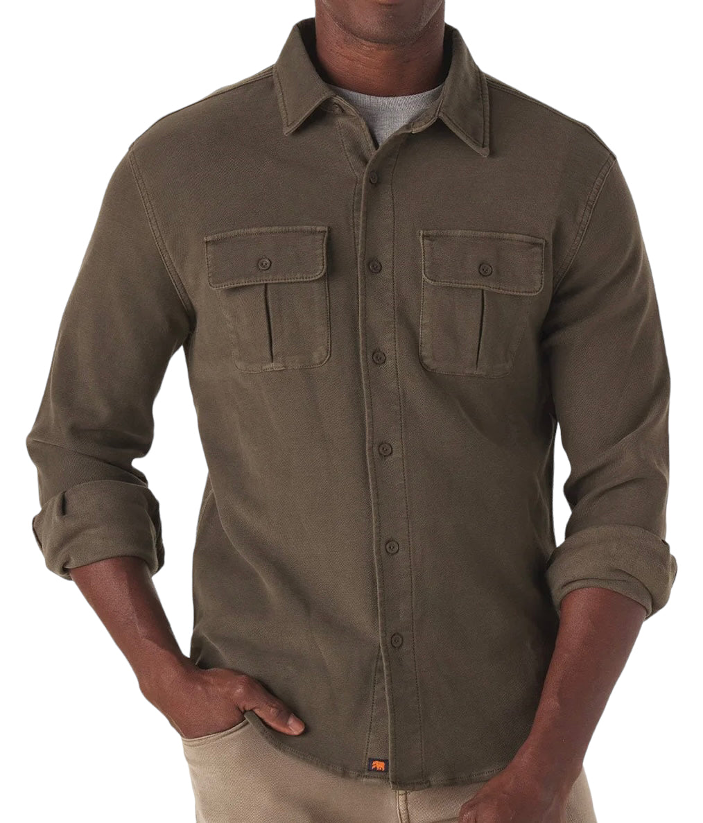 COMFORT TERRY SHIRT JACKET