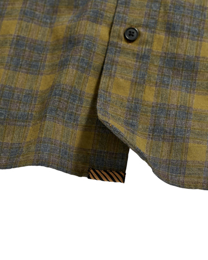 MELANGE SHADOW PLAID TUSCUMBIA SHIRT