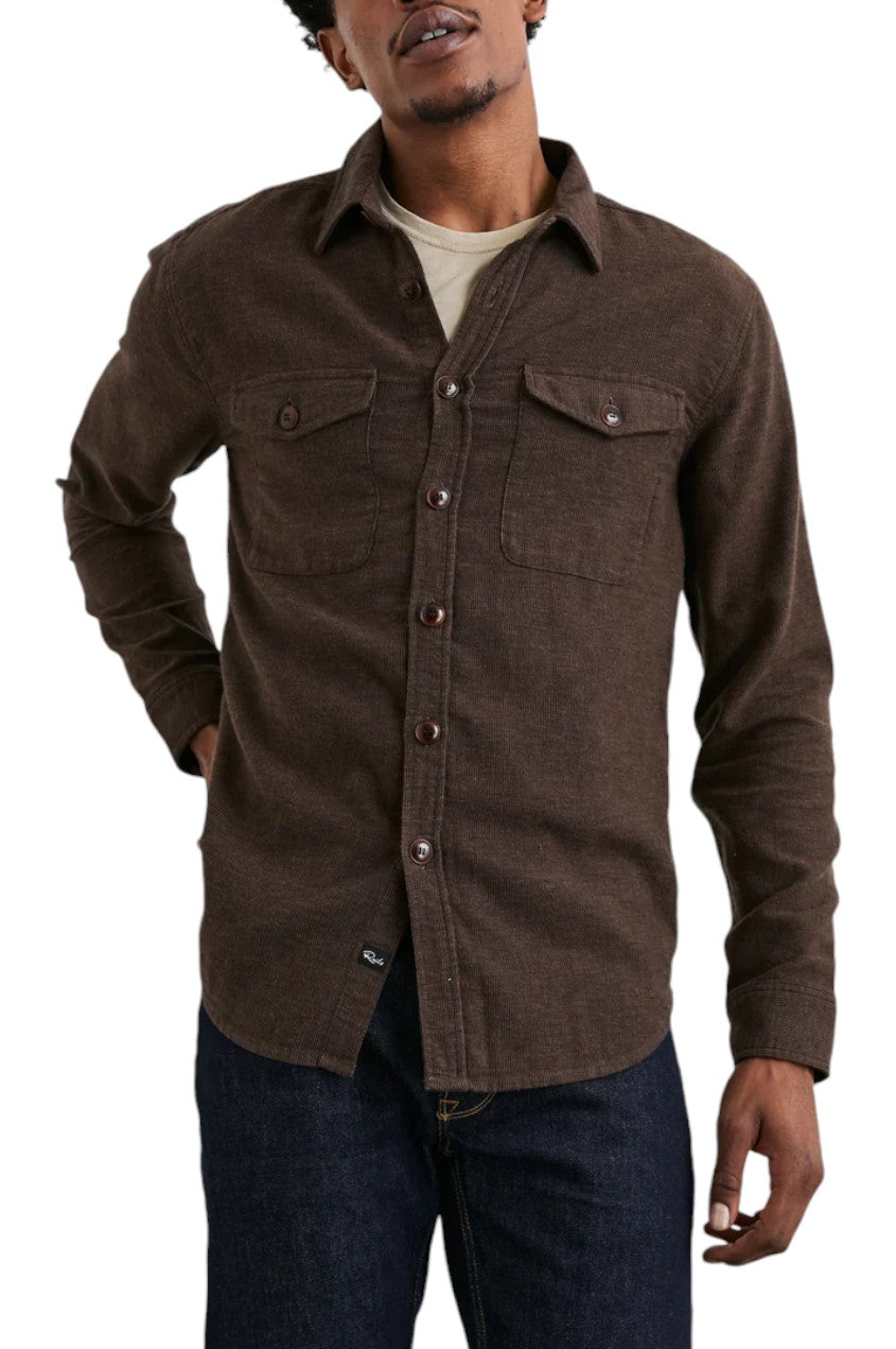 BURR SHIRT JACKET