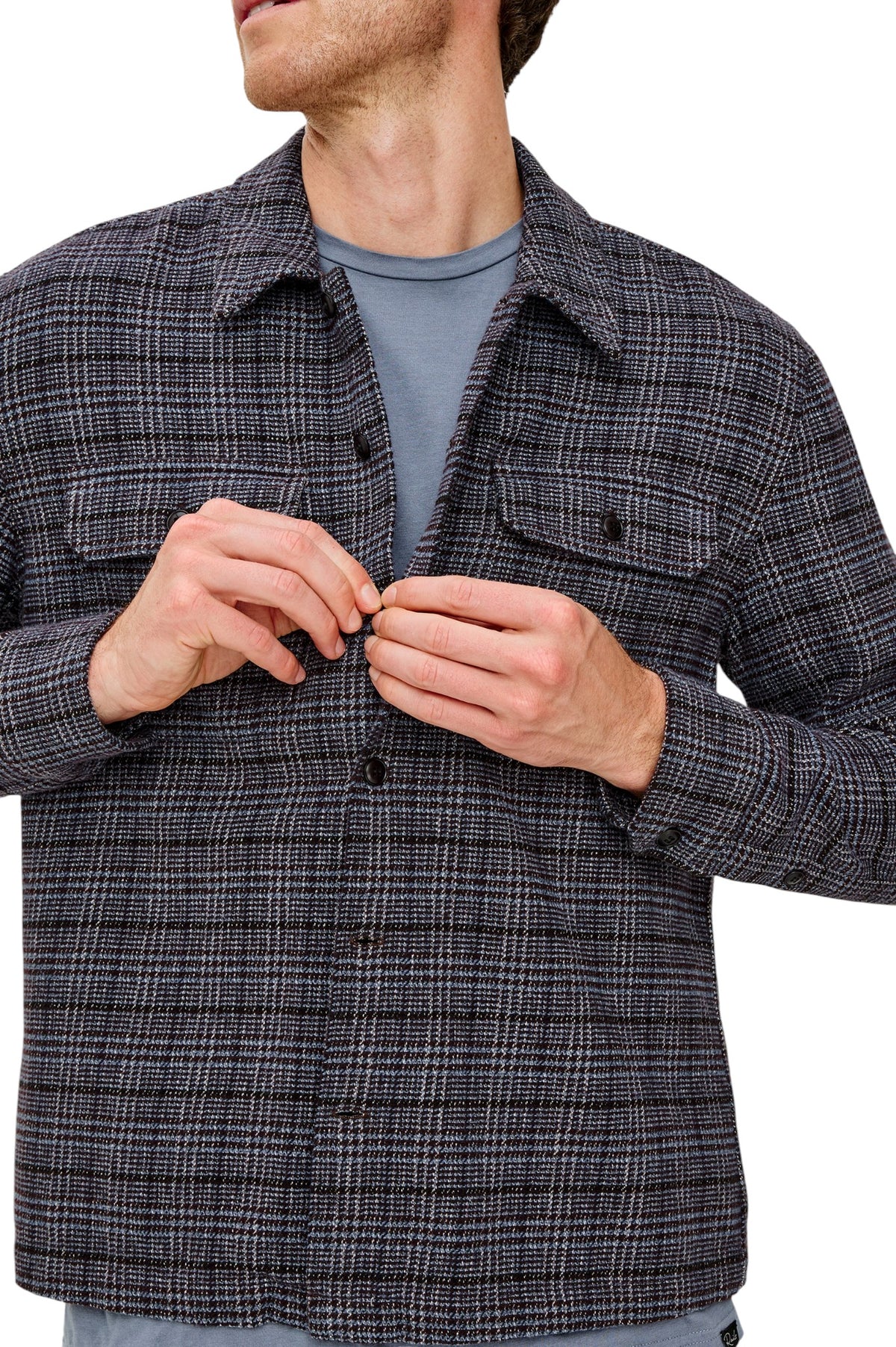 STELLAN SHIRT JACKET - L.E. &amp; Chalk