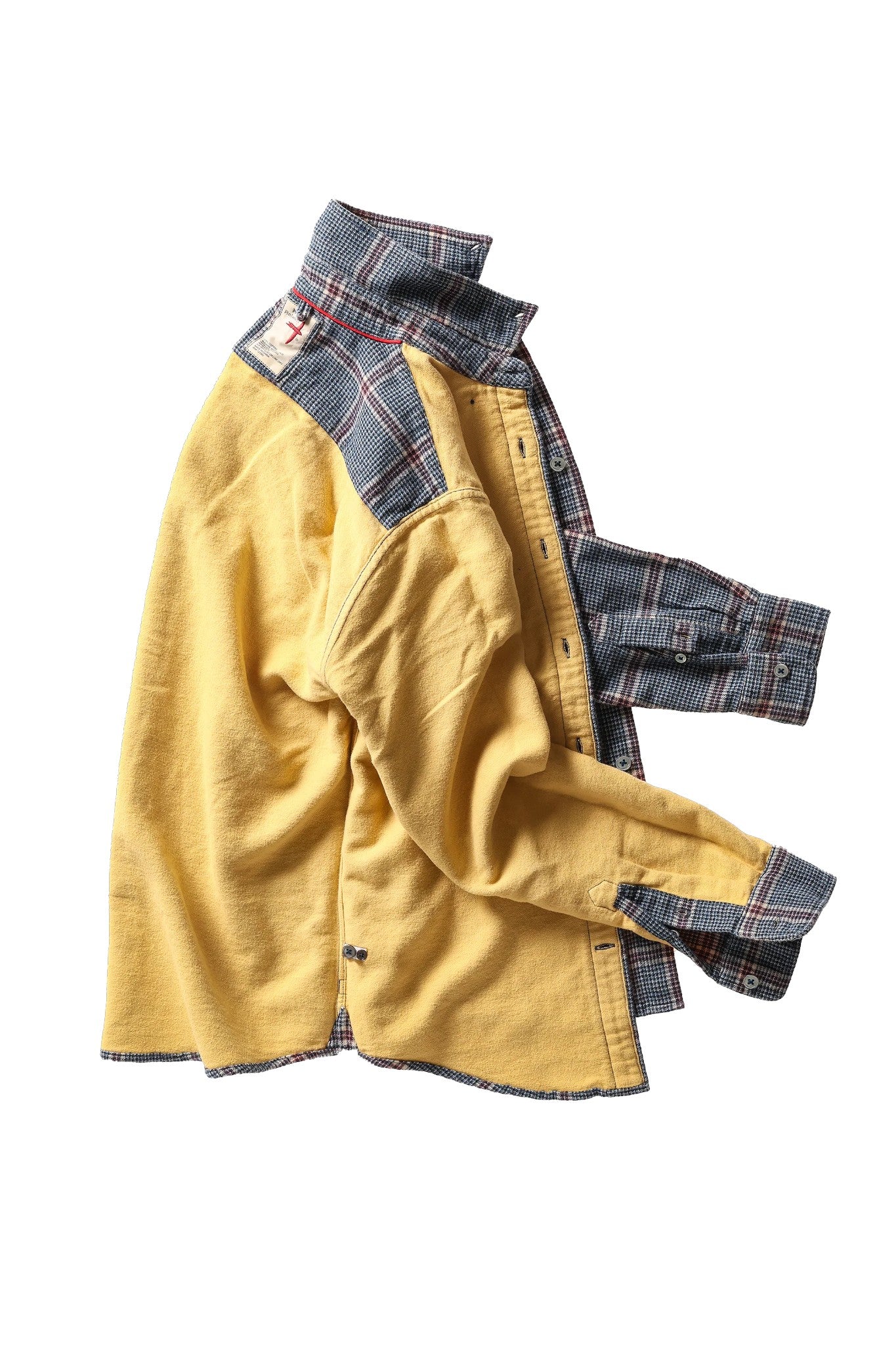 PLAID CHAMOIS-LINED FLANNEL