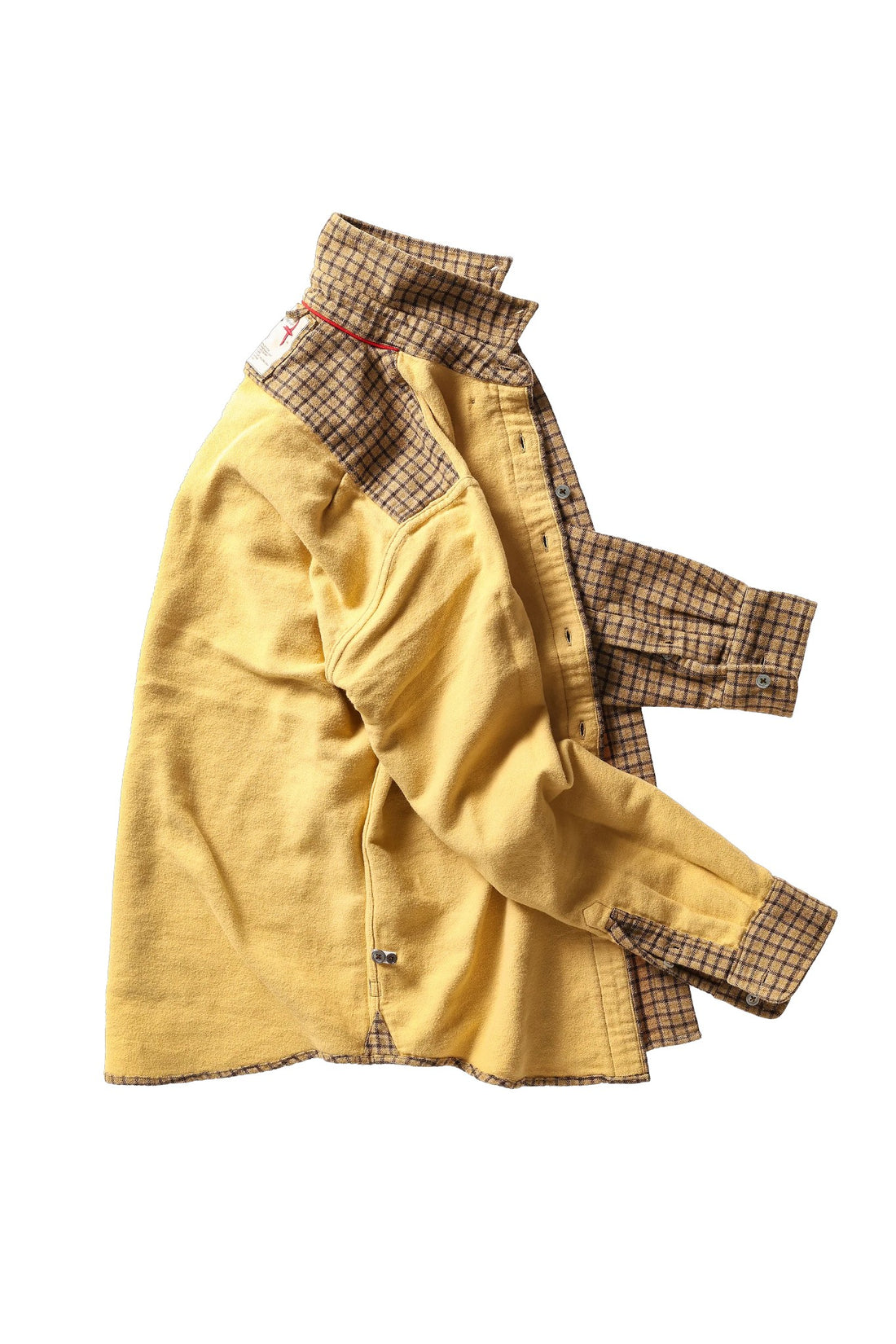 PLAID CHAMOIS-LINED FLANNEL