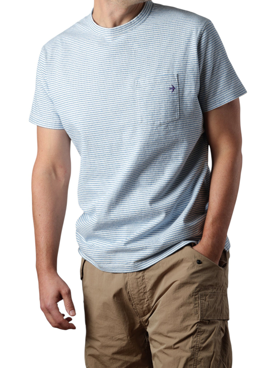 DBL FEEDSTRIPE TEE