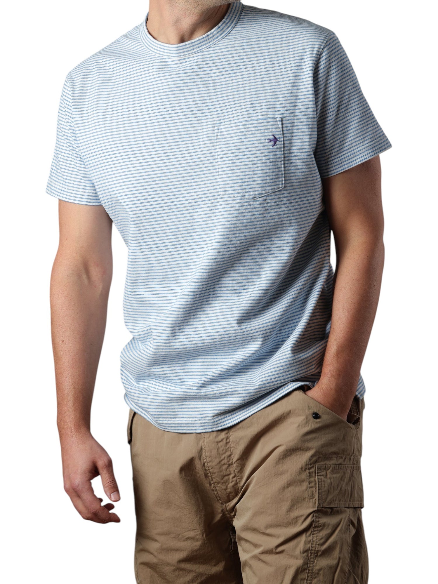 DBL FEEDSTRIPE TEE
