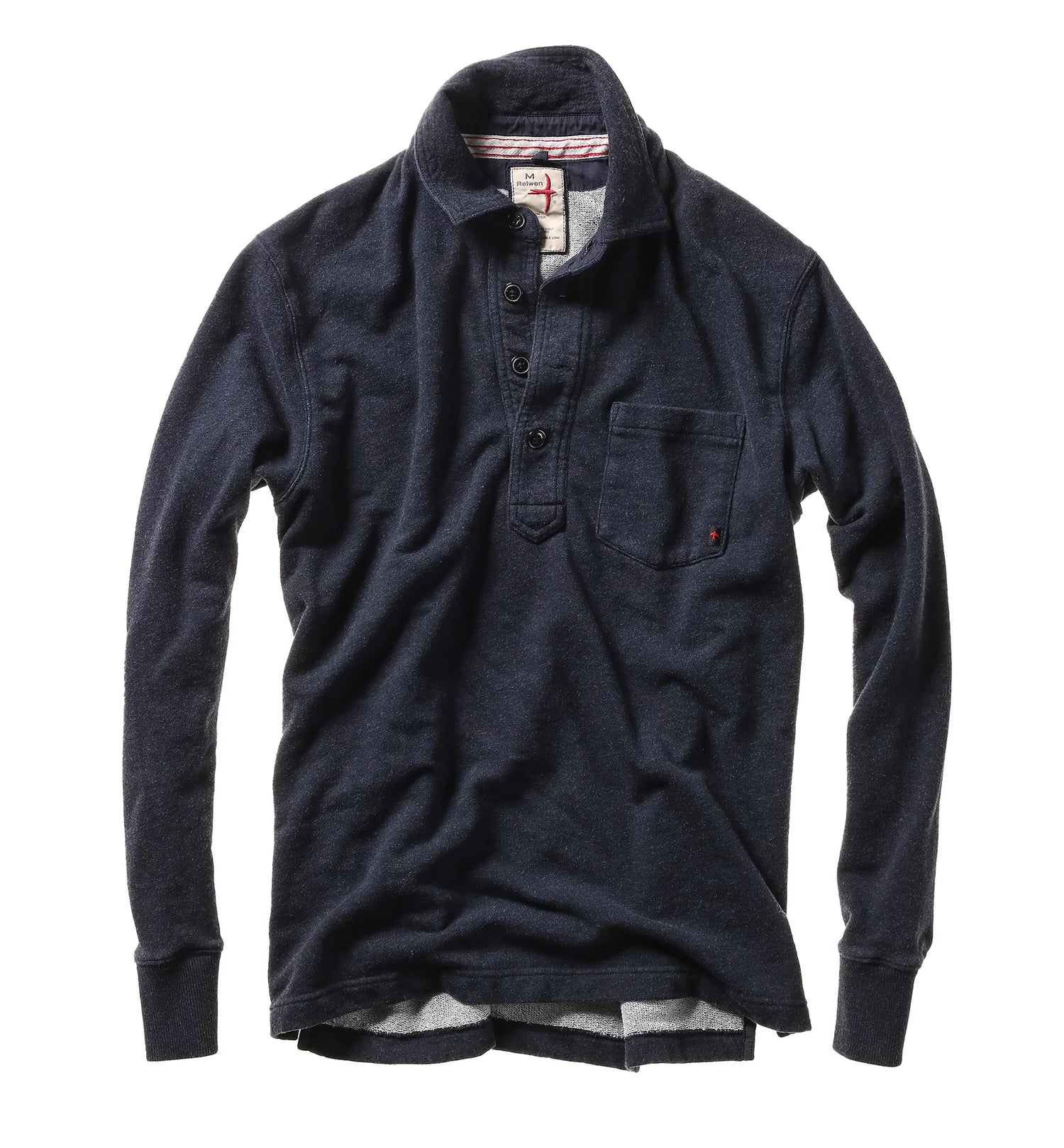 FRENCHLOOP LONGSLEEVE POLO