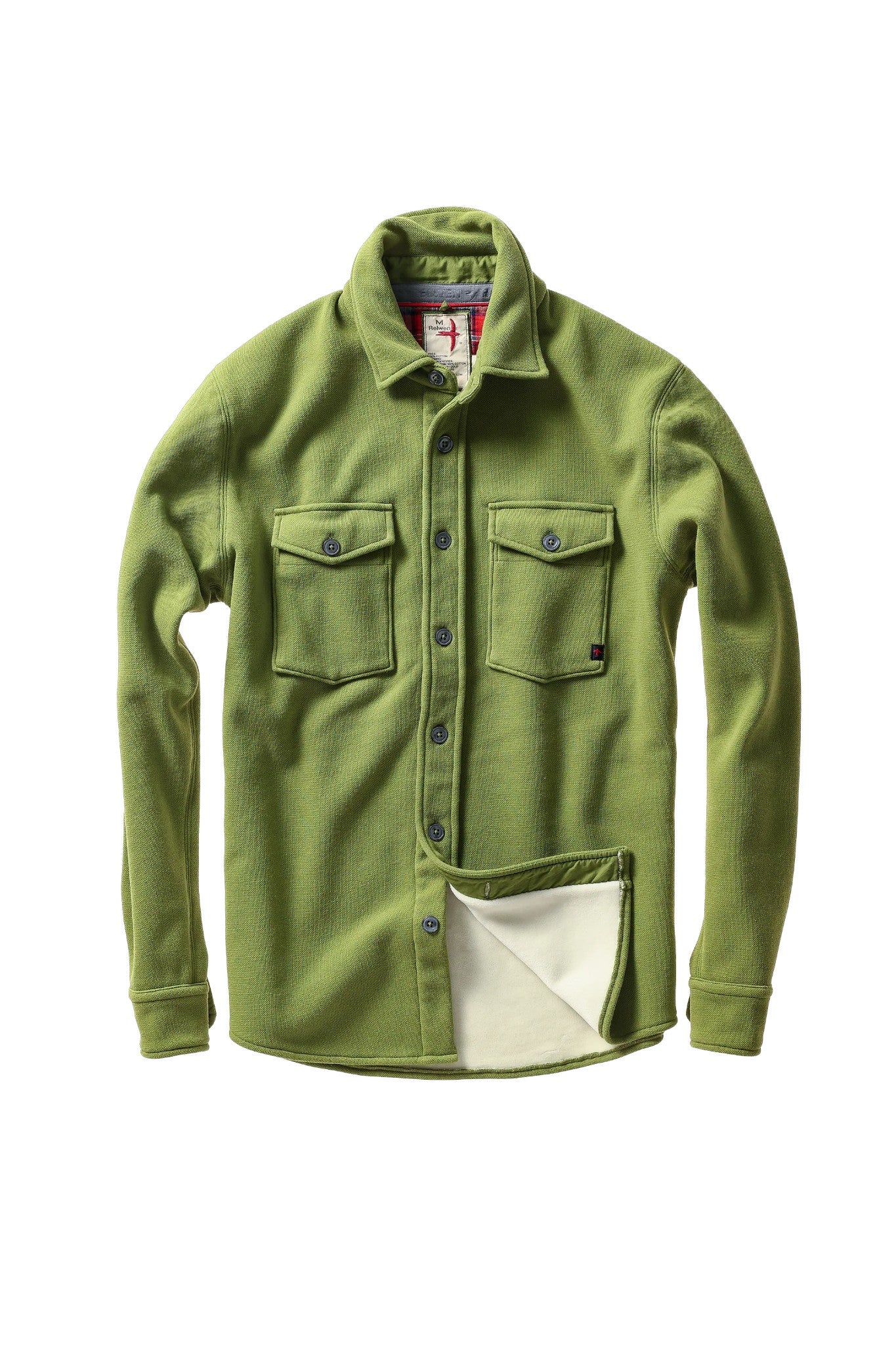 PIQUE FLEECE WORKSHIRT