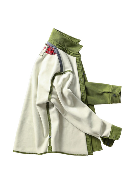 PIQUE FLEECE WORKSHIRT