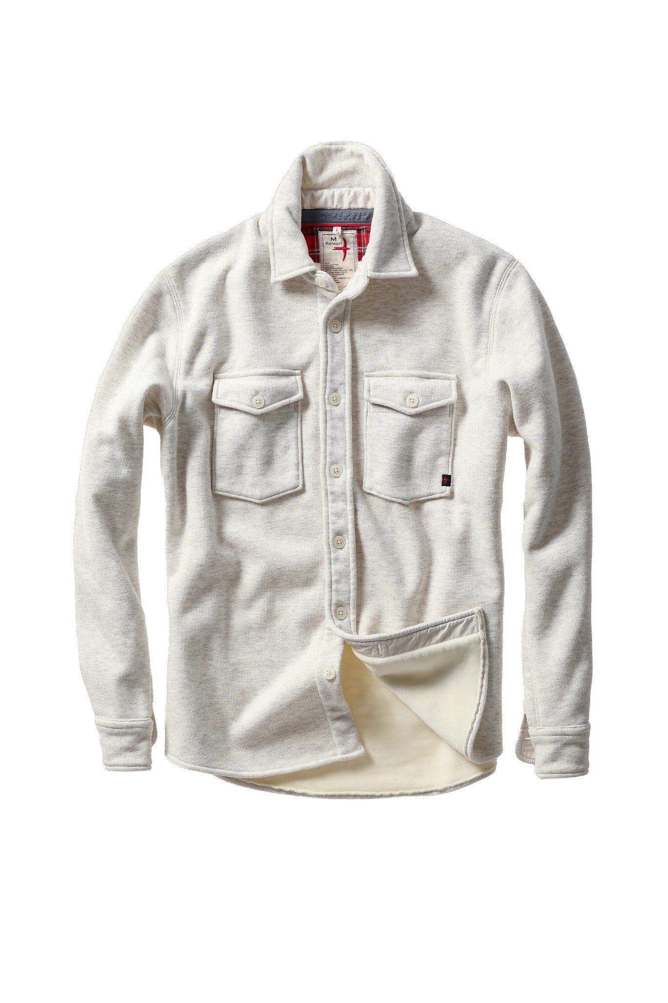PIQUE FLEECE WORKSHIRT