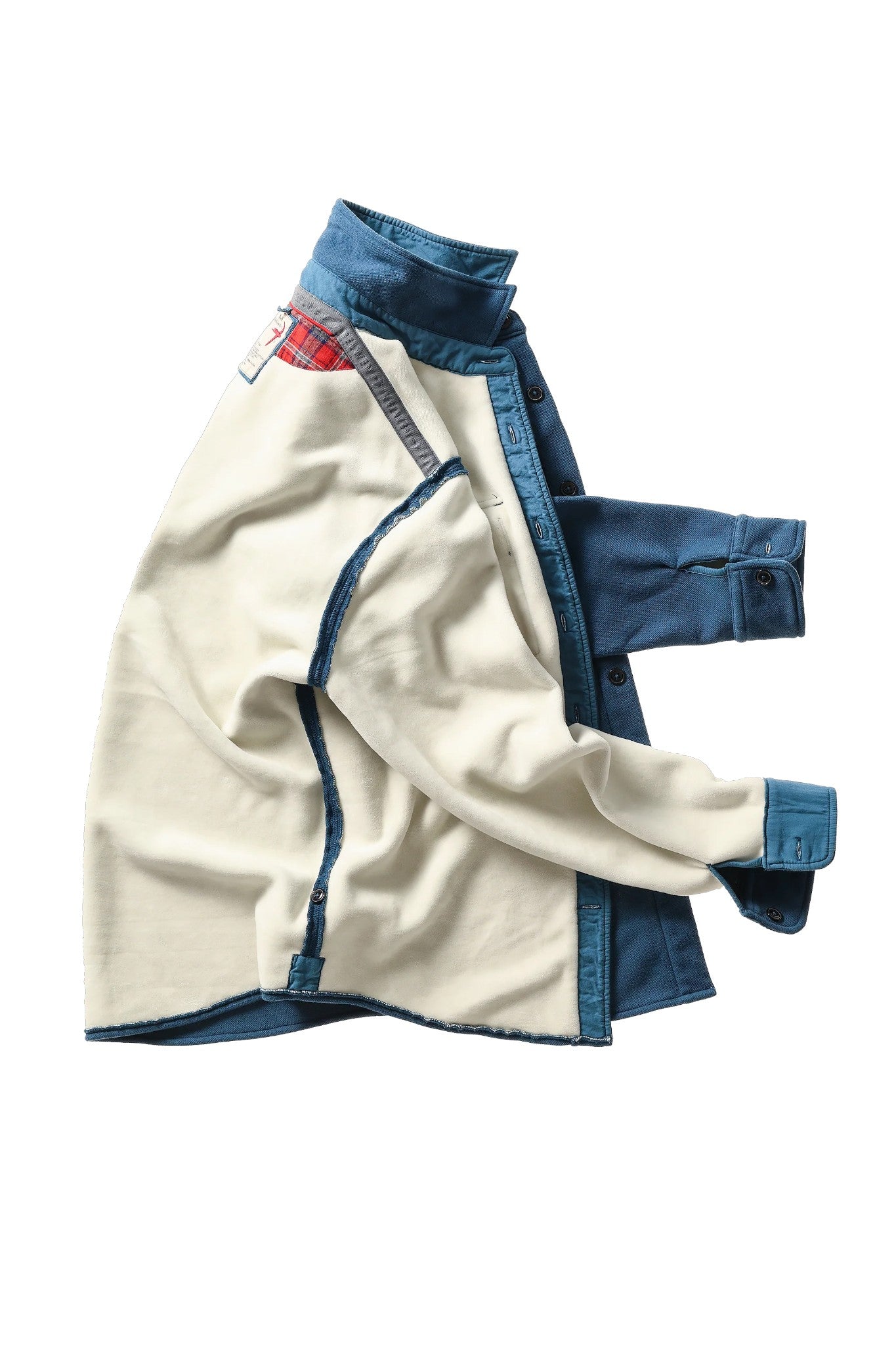 PIQUE FLEECE WORKSHIRT